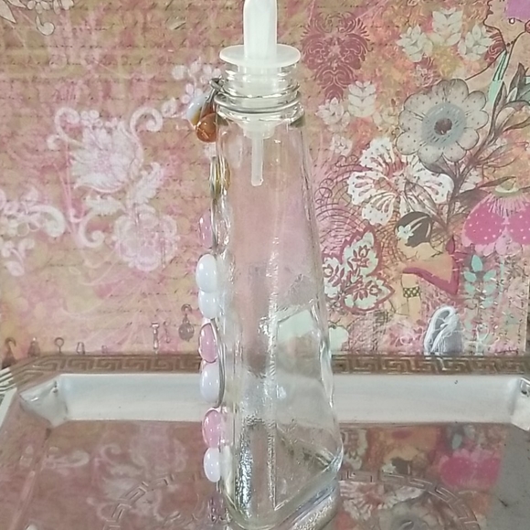 Repurposed Vintage Olive Oil Salad Dressing Bottle Hand Crafted - Picture 5 of 15